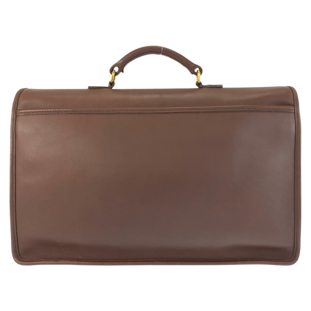 24459
COACH コーチ ヴィンテージ オールドコーチ ブラウン ゴールド金具 レザー 5275 ビジネスバッグ ブリーフケース メンズ ABP56