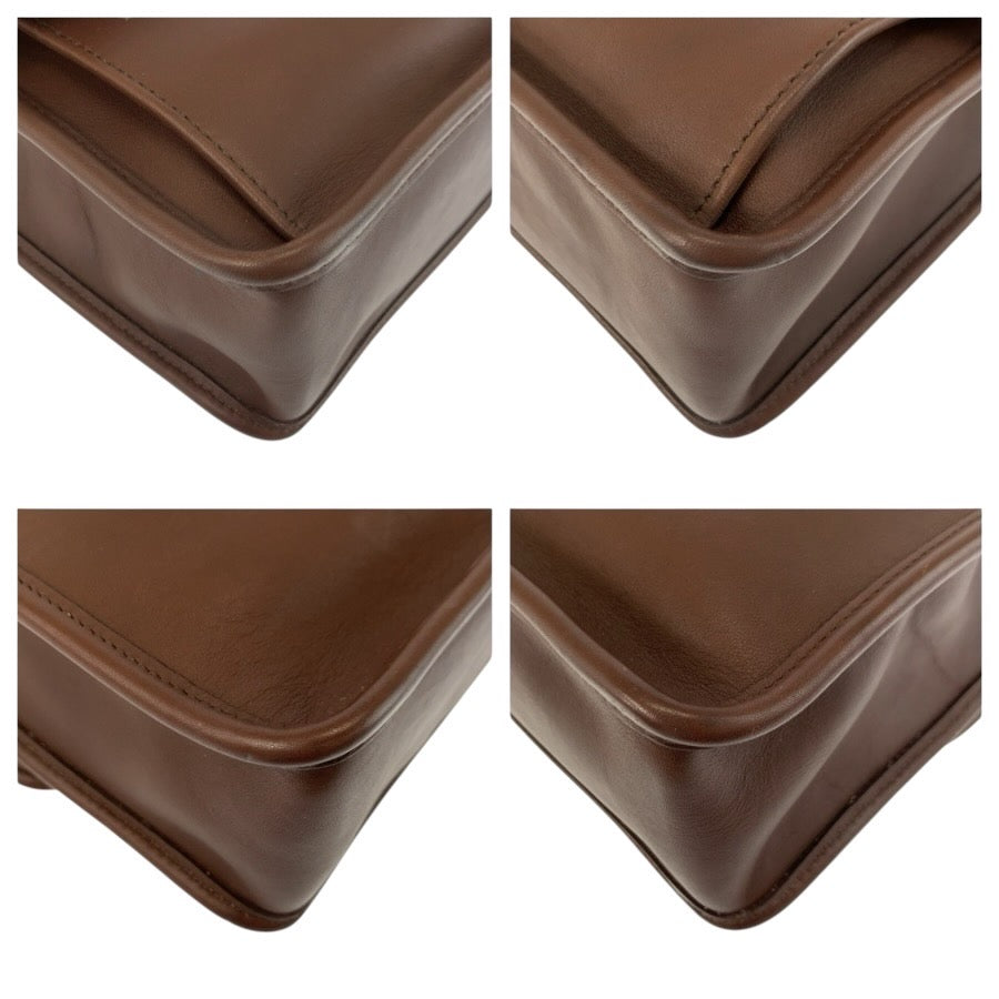 24459
COACH コーチ ヴィンテージ オールドコーチ ブラウン ゴールド金具 レザー 5275 ビジネスバッグ ブリーフケース メンズ ABP56