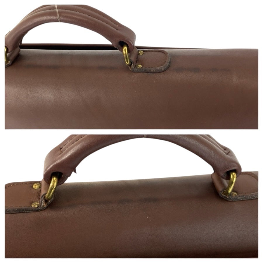 24459
COACH コーチ ヴィンテージ オールドコーチ ブラウン ゴールド金具 レザー 5275 ビジネスバッグ ブリーフケース メンズ ABP56
