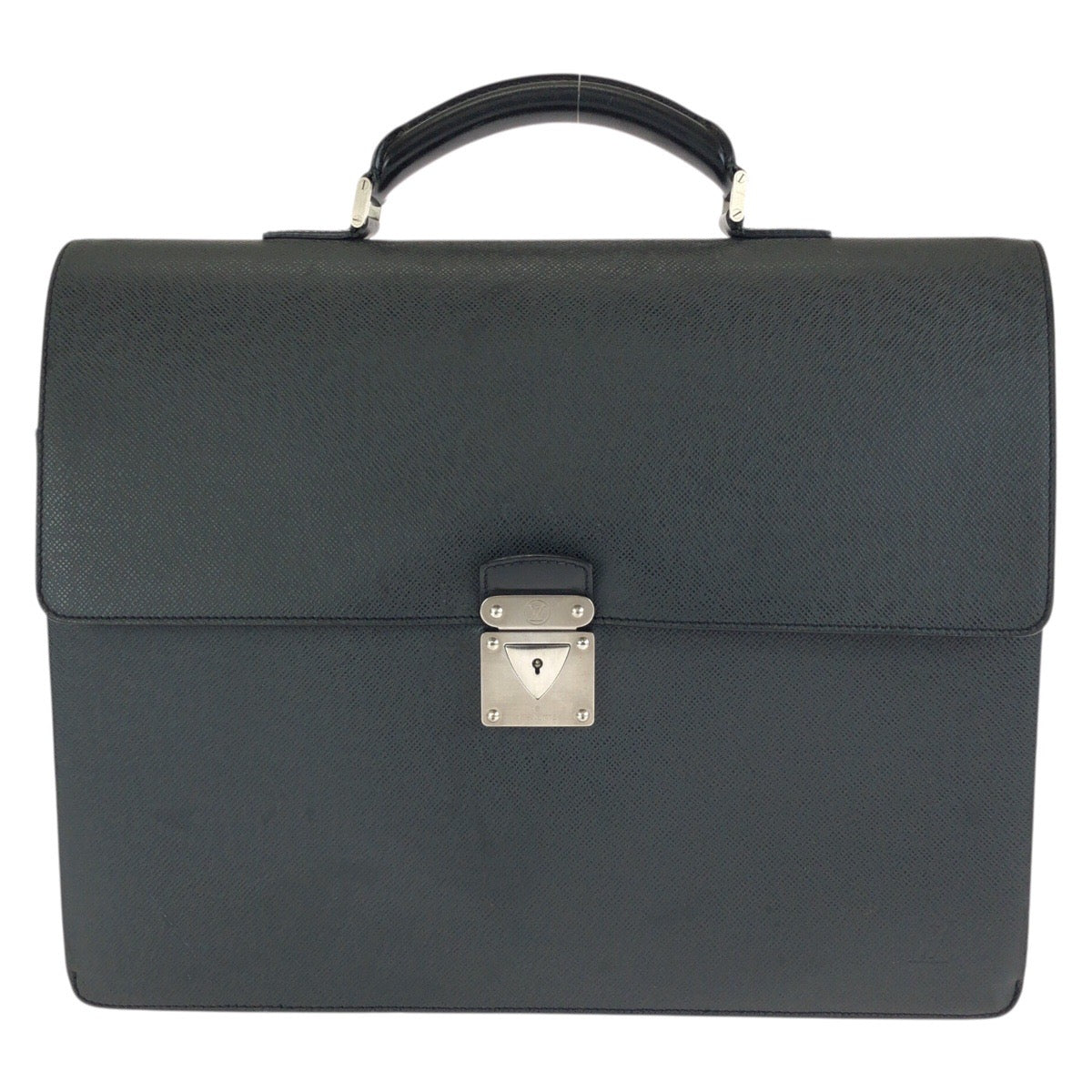 24462
LOUIS VUITTON ルイヴィトン タイガ ロブスト1 ブラック 黒 シルバー金具 レザー M31052 ビジネスバッグ ブリーフケース メンズ ABP35