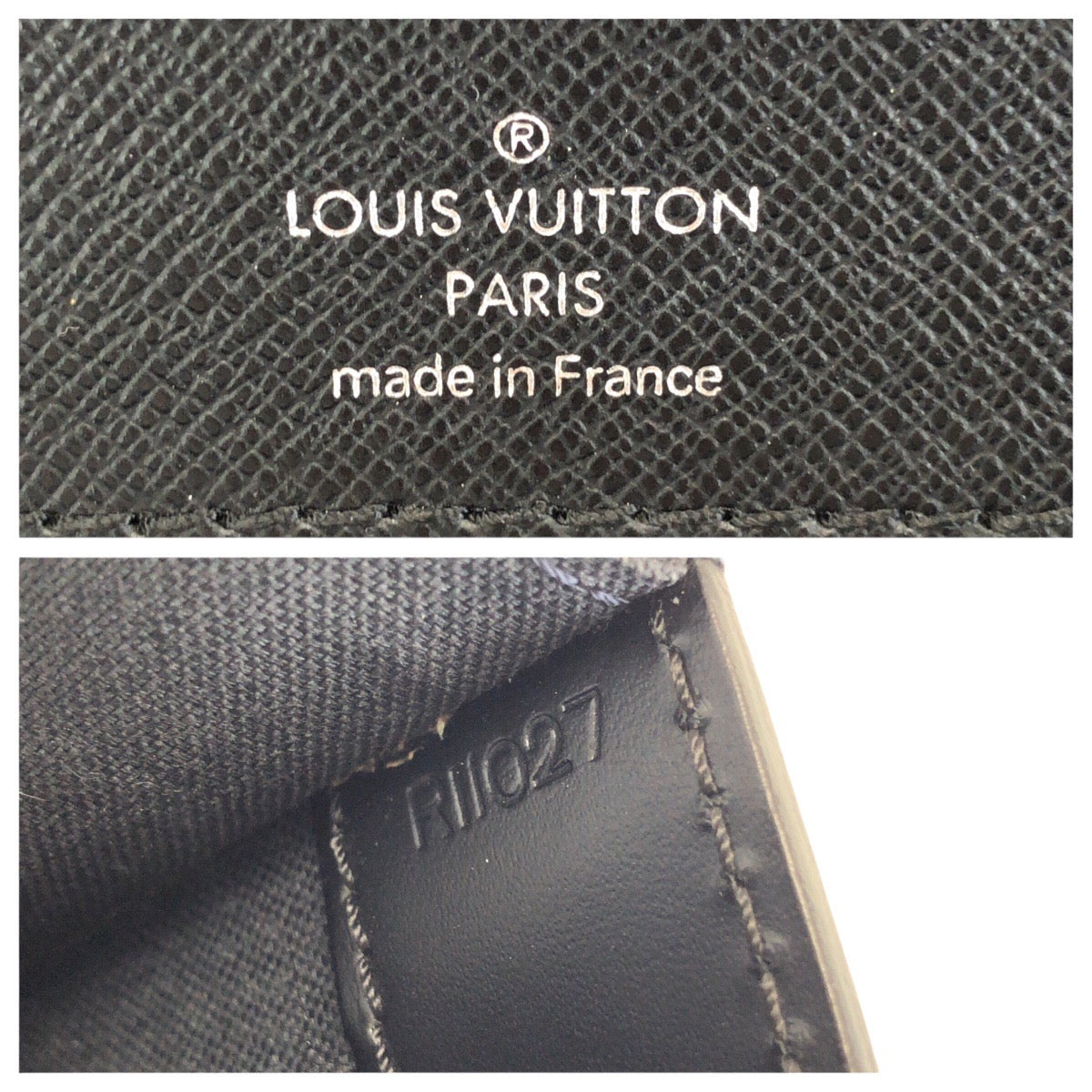 24462
LOUIS VUITTON ルイヴィトン タイガ ロブスト1 ブラック 黒 シルバー金具 レザー M31052 ビジネスバッグ ブリーフケース メンズ ABP35