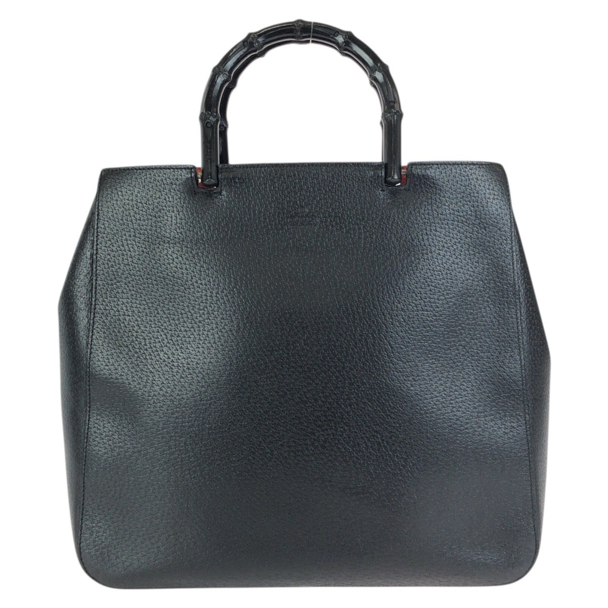 24471
GUCCI グッチ バンブー ブラック 黒 シルバー金具 レザー 002 1060 トートバッグ ハンドバッグ レディース ABP32