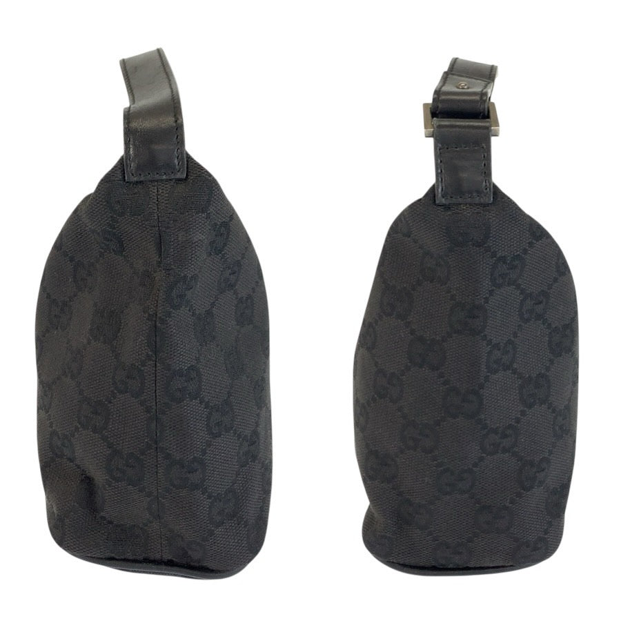 24472
GUCCI グッチ ブラック 黒 GGキャンバス / レザー 34080 ハンドバッグ アクセサリーポーチ レディース ABP32