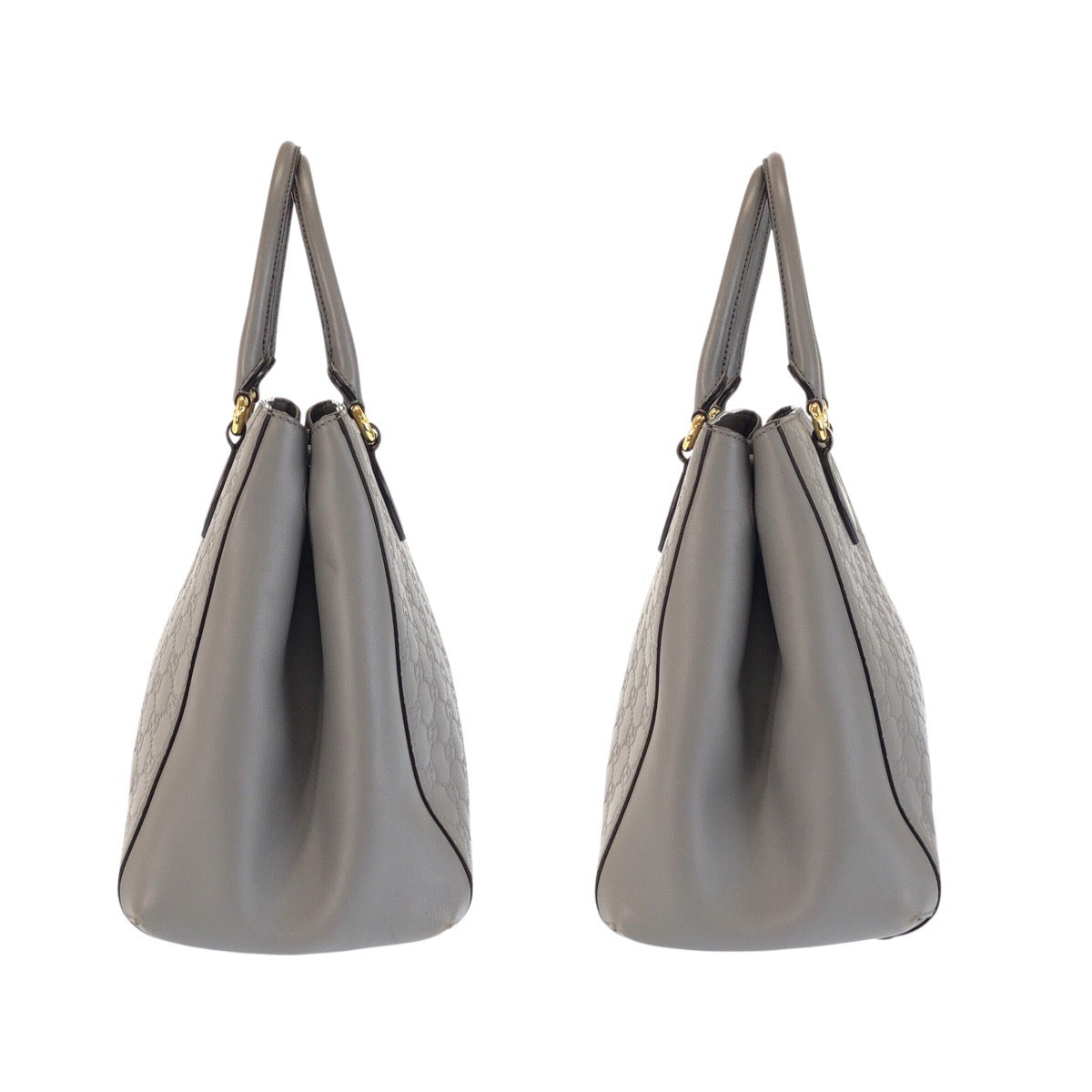 24476
GUCCI グッチ グッチシマ グレー ゴールド金具 レザー 453704 トートバッグ ハンドバッグ レディース AB40