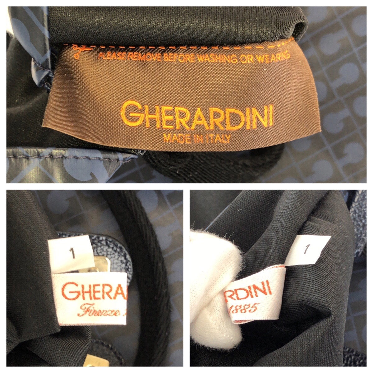 24479
GHERARDINI ゲラルディーニ SOFTY ネイビー ブラック ポリエステル / ポリウレタン トートバッグ ハンドバッグ レディース A12