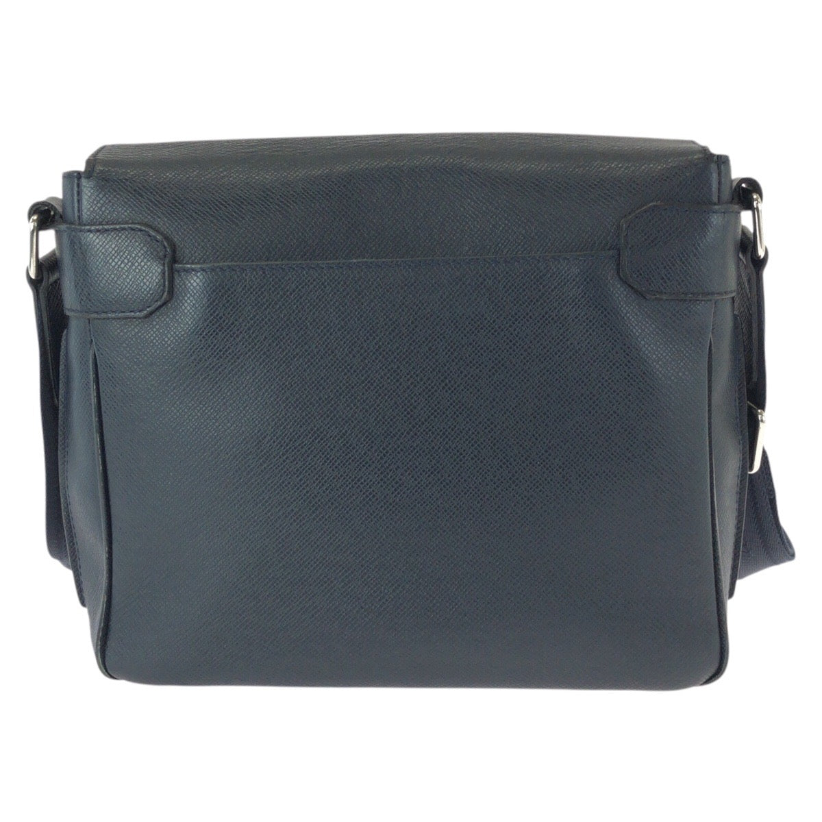 24484
LOUIS VUITTON ルイヴィトン タイガ ロマンPM ネイビー シルバー金具 レザー M32699 ショルダーバッグ メッセンジャーバッグ メンズ ABP60