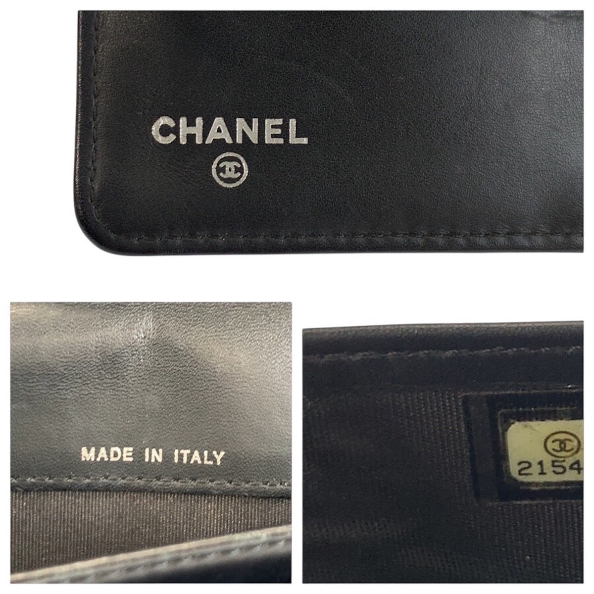 24485
CHANEL シャネル ココマーク ブラック 黒 レザー 長財布 ロングウォレット レディース ABP46