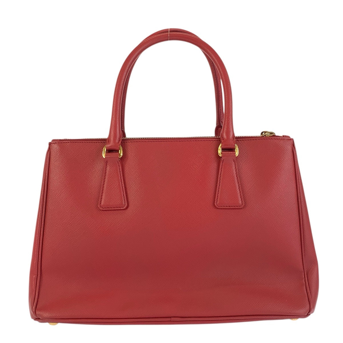 24486
PRADA プラダ サフィアーノ ガレリア レッド ゴールド金具 レザー ハンドバッグ トートバッグ ショルダーバッグ 2way レディース ABP90