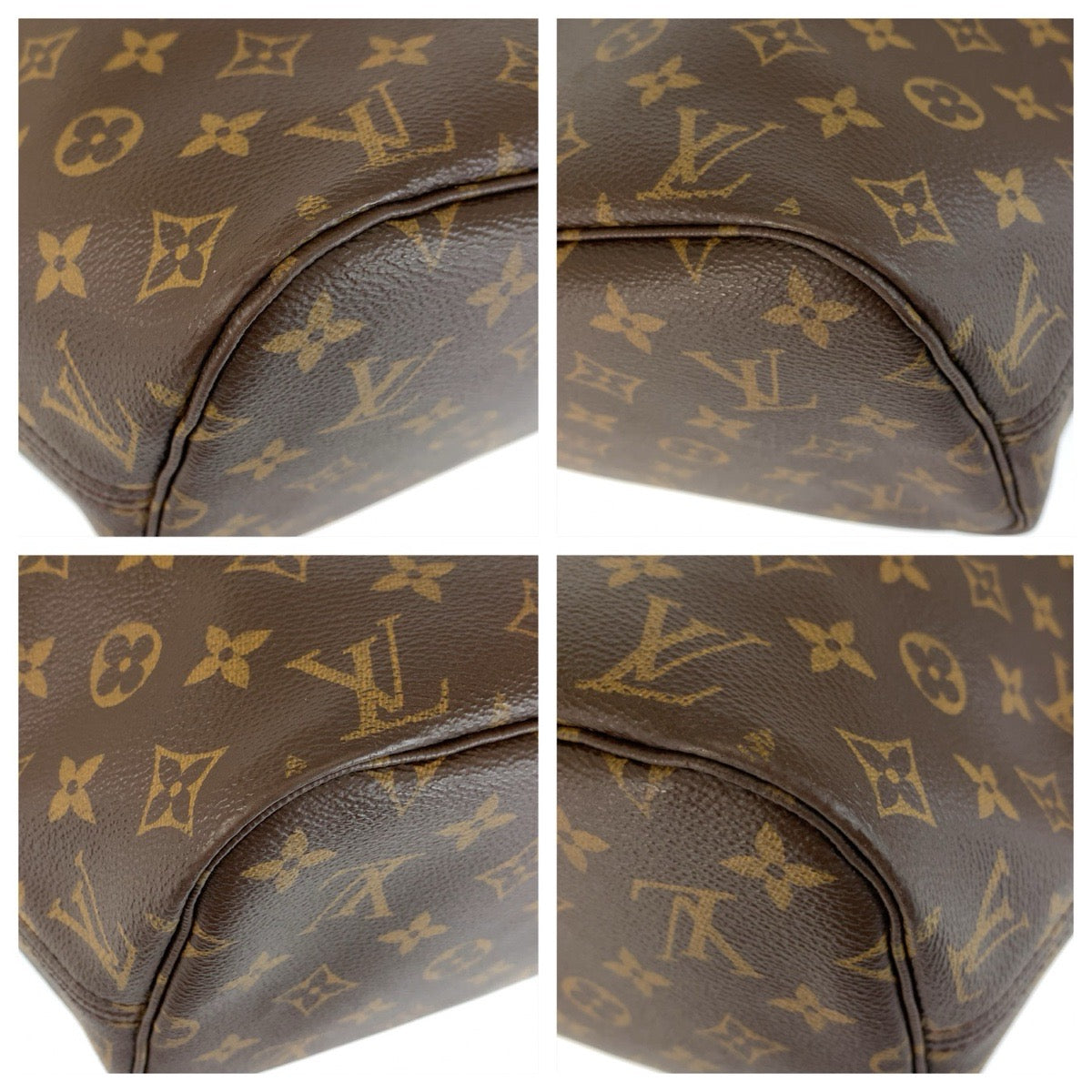 24492
LOUIS VUITTON ルイヴィトン モノグラム トーテム ネヴァーフルMM ブラウン レッド ゴールド金具 PVC / レザー M41663 トートバッグ ショルダーバッグ レディース ABP170
