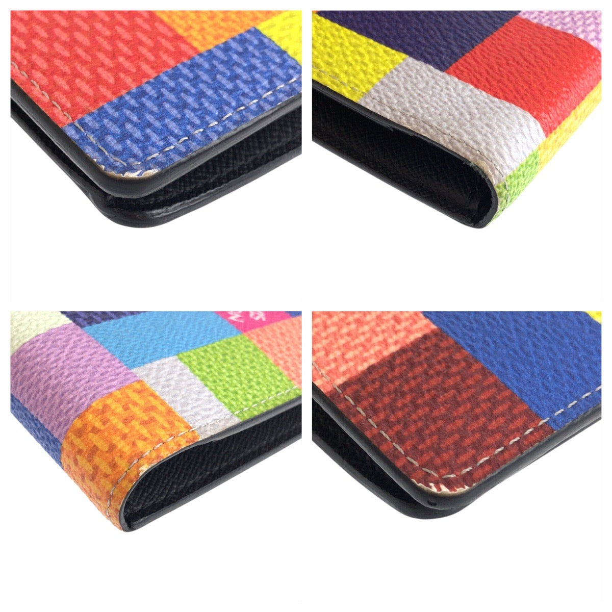 24496
LOUIS VUITTON ルイヴィトン ダミエ グラフィット3D ポルトフォイユブラザNM マルチカラー シルバー金具 PVC N60457 長財布 ロングウォレット メンズ ABP56