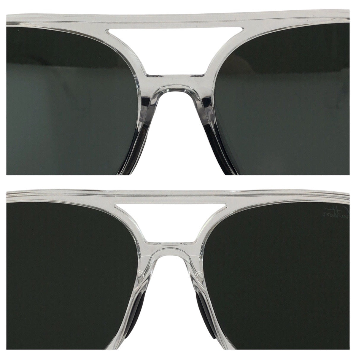 24497
LOUIS VUITTON ルイヴィトン LVレインボー ミラーレンズ クリア グレーシルバー金具 プラスチック / メタル Z1189E サングラス メガネ 男女兼用 ティアドロップ レディース A42