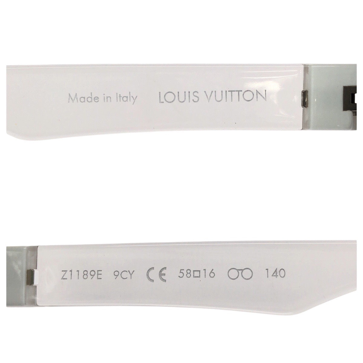 24497
LOUIS VUITTON ルイヴィトン LVレインボー ミラーレンズ クリア グレーシルバー金具 プラスチック / メタル Z1189E サングラス メガネ 男女兼用 ティアドロップ レディース A42