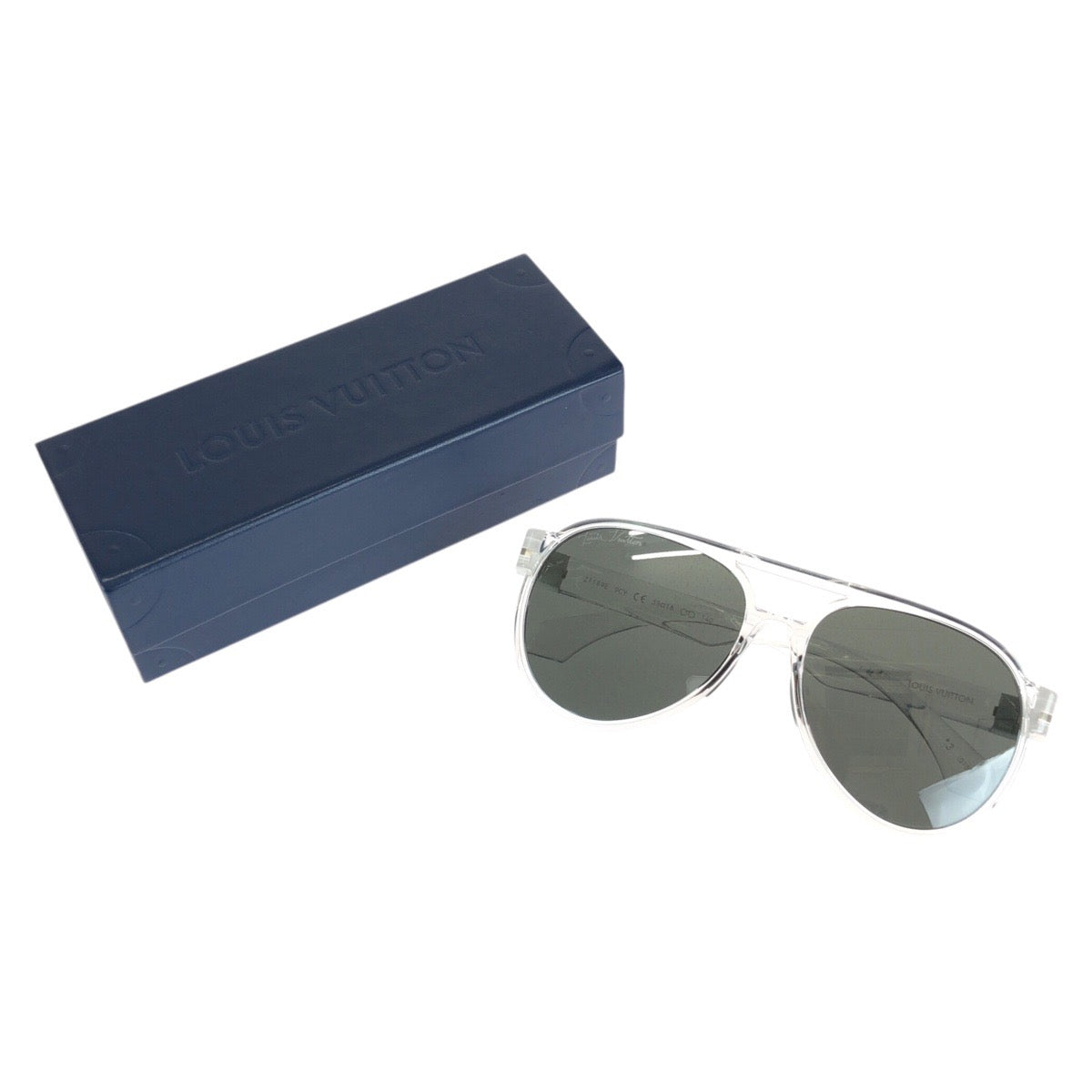 24497
LOUIS VUITTON ルイヴィトン LVレインボー ミラーレンズ クリア グレーシルバー金具 プラスチック / メタル Z1189E サングラス メガネ 男女兼用 ティアドロップ レディース A42