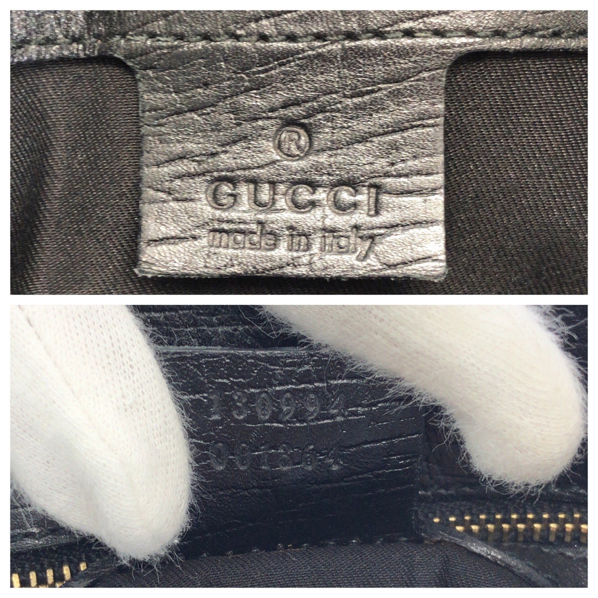 24500
GUCCI グッチ シェリーライン ブラック 黒 ゴールド金具 GGキャンバス / レザー 130994 トートバッグ ハンドバッグ レディース AB35