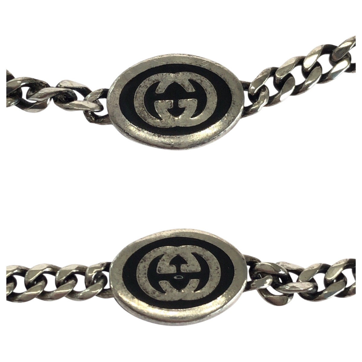 24508
GUCCI グッチ インターロッキングG シルバー シルバー925 678657 ブレスレット レディース A14