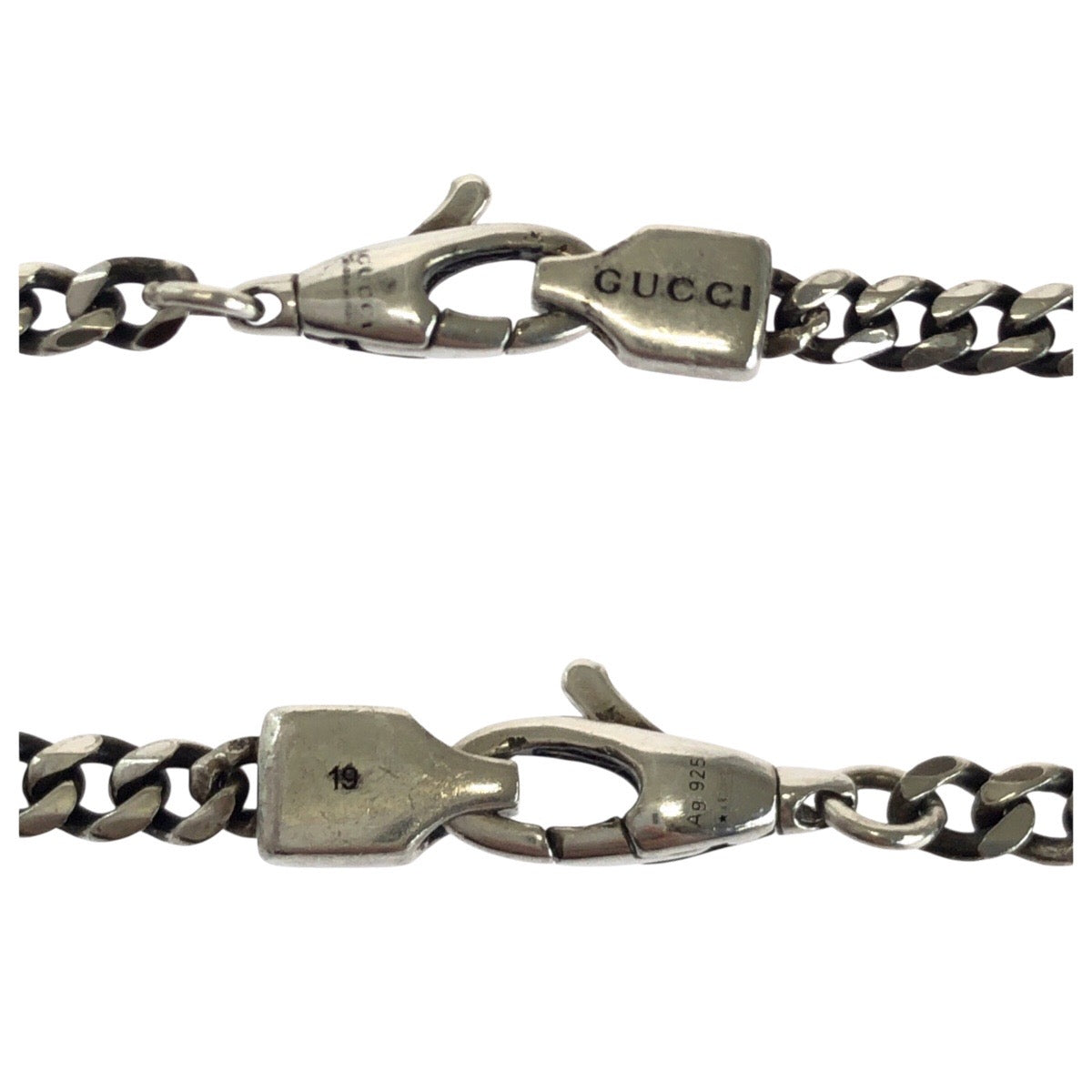 24508
GUCCI グッチ インターロッキングG シルバー シルバー925 678657 ブレスレット レディース A14