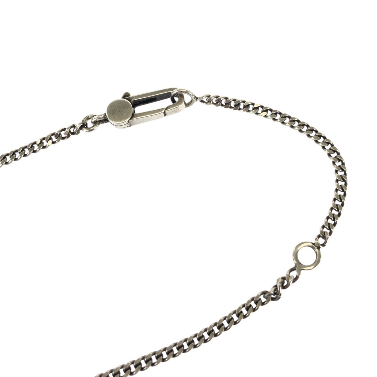 24509
GUCCI グッチ シェリーライン ディアマンテ シルバー シルバー925 ネックレス 男女兼用 2699刻印 レディース A14