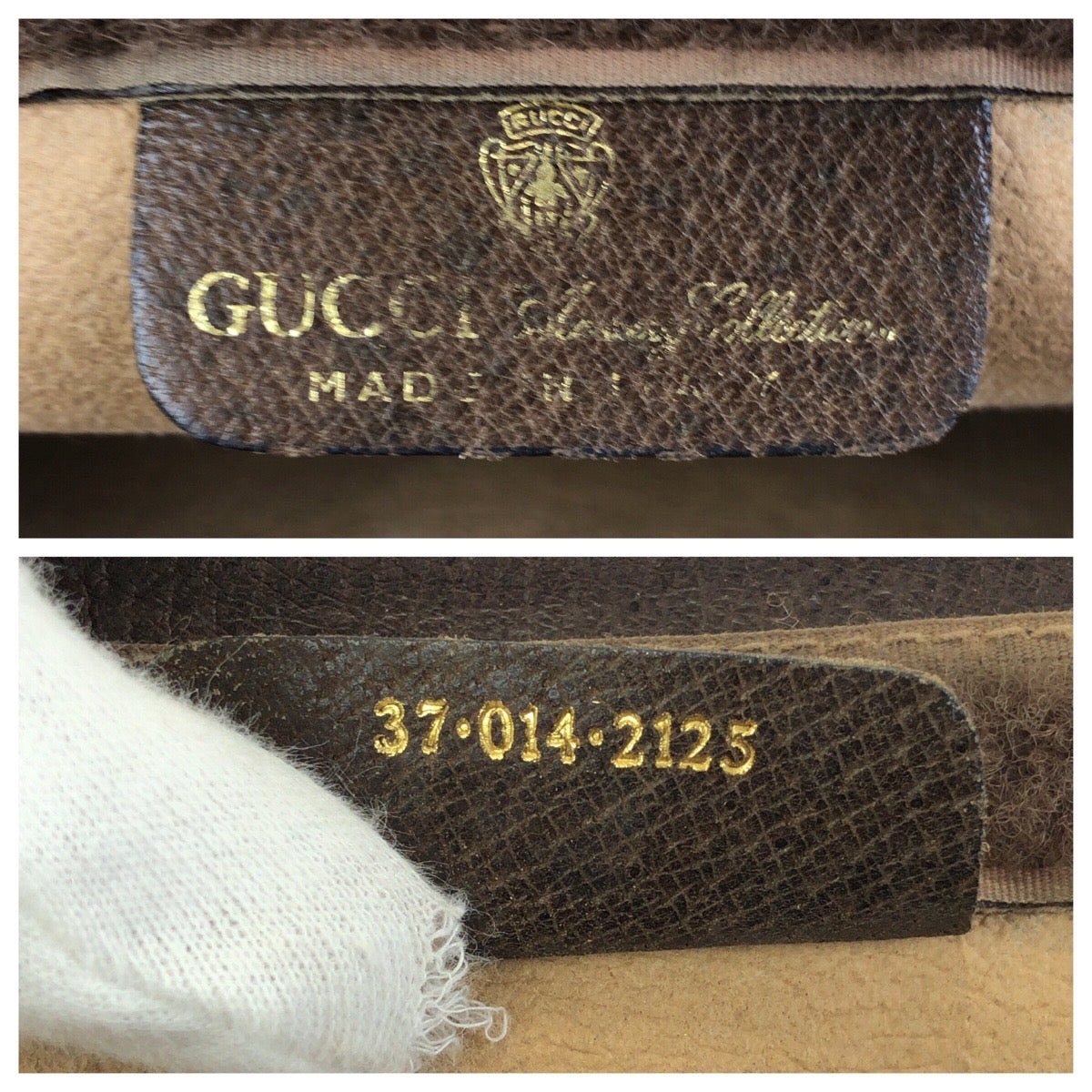 24510
GUCCI グッチ ヴィンテージ オールドグッチ シェリーライン ベージュ ブラウン GGスプリームキャンバス / レザー 37 014 2125 クラッチバッグ セカンドバッグ メンズ ABP20