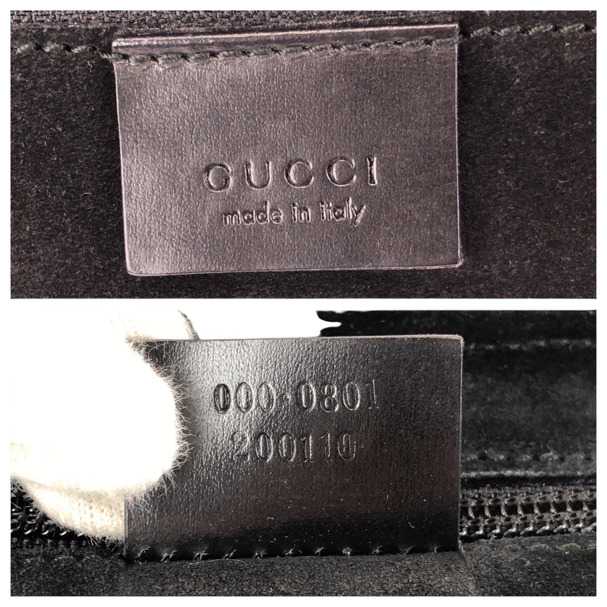 24513
GUCCI グッチ GG柄 ブラック 黒 シルバー金具 スウェード 000 0801 ハンドバッグ トートバッグ レディース AB40