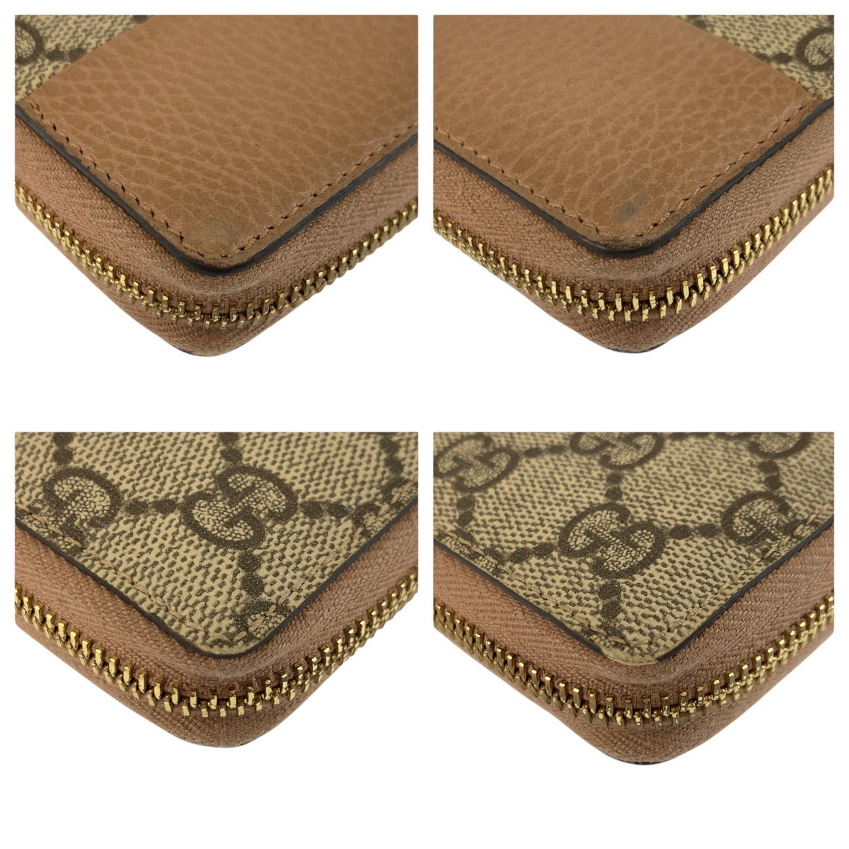 24514
GUCCI グッチ GGマーモント ベージュ ゴールド金具 GGスプリームキャンバス / レザー 456117 長財布 ロングウォレット レディース ABP20