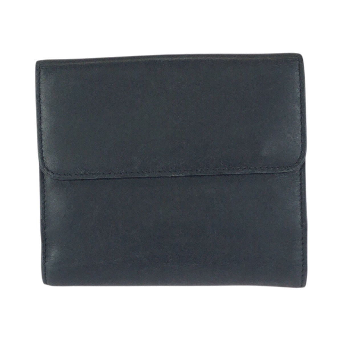 24515
GUCCI グッチ ブラック 黒 シルバー金具 レザー 035 2091 折財布 コンパクトウォレット メンズ ABP12