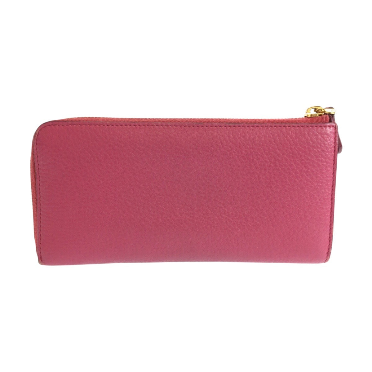 24522
PRADA プラダ サフィアーノ ピンク ゴールド金具 レザー 1M1183 長財布 ロングウォレット レディース ABP