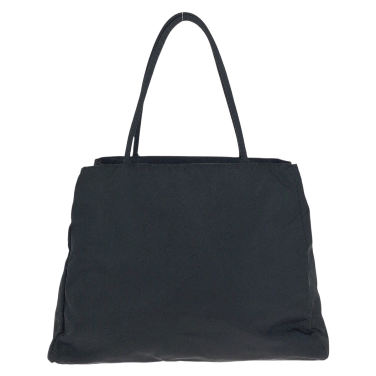 24524
PRADA プラダ テスート 三角ロゴプレート ブラック 黒 シルバー金具 ナイロン トートバッグ ショルダーバッグ レディース ABP32