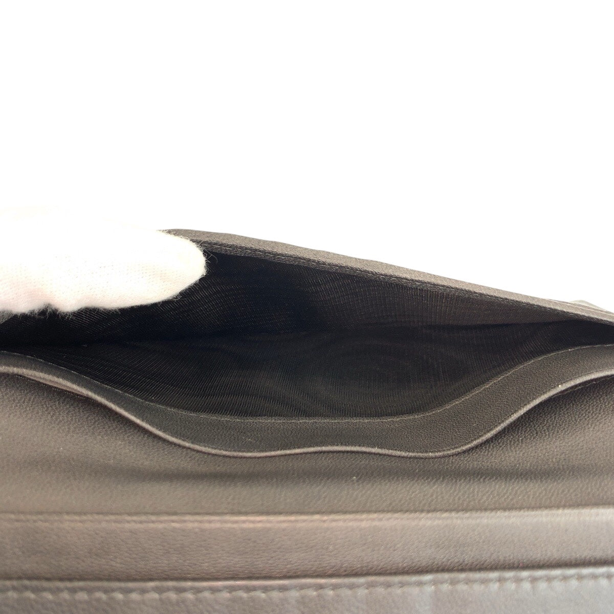 24529
BOTTEGAVENETA ボッテガヴェネタ イントレチャート グレー レザー V7782 長財布 札入れ メンズ ABP12