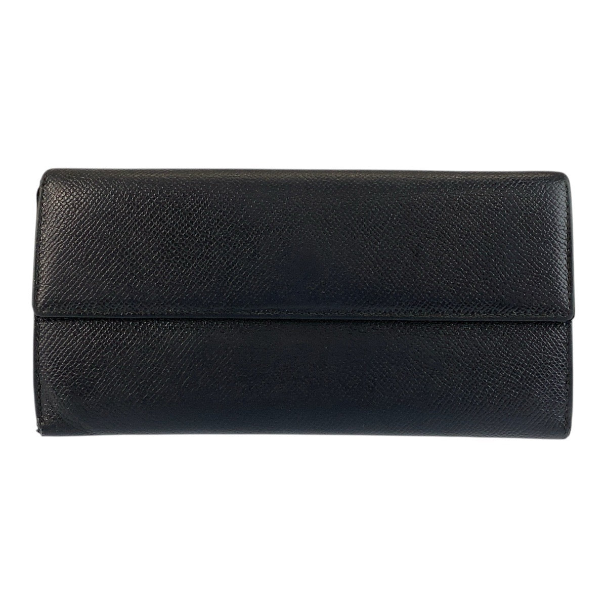 24531
BVLGARI ブルガリ クラシコ ブラック 黒 シルバー金具 レザー 長財布 ロングウォレット メンズ ABP12