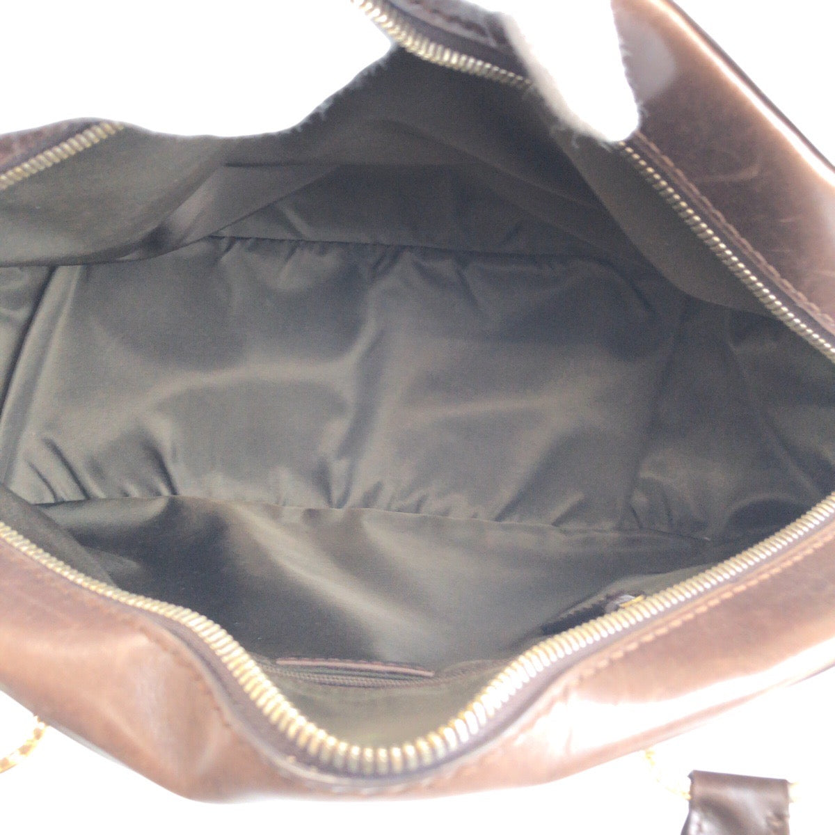 24533
BVLGARI ブルガリ レオーニ ブラウン シルバー金具 レザー PFEGEL ハンドバッグ ショルダーバッグ 2WAY レディース AB20