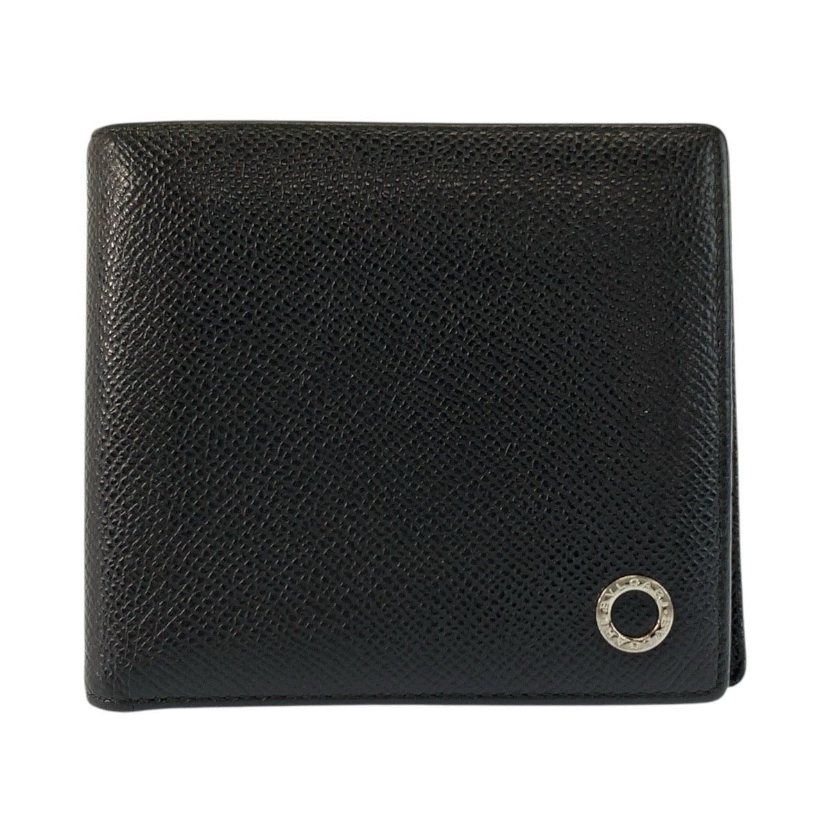 24535
BVLGARI ブルガリ ブルガリブルガリ ブラック 黒 シルバー金具 レザー 30396 折財布 コンパクトウォレット メンズ ABP20
