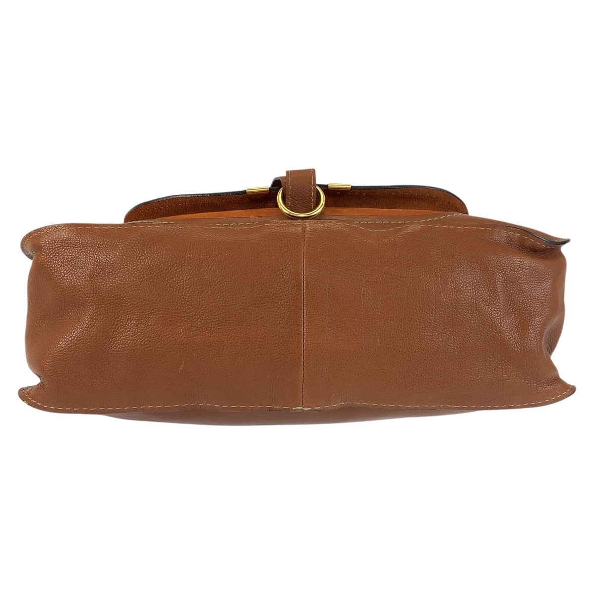 24550
Chloe クロエ マーシー ブラウン ゴールド金具 レザー ハンドバッグ レディース AB23