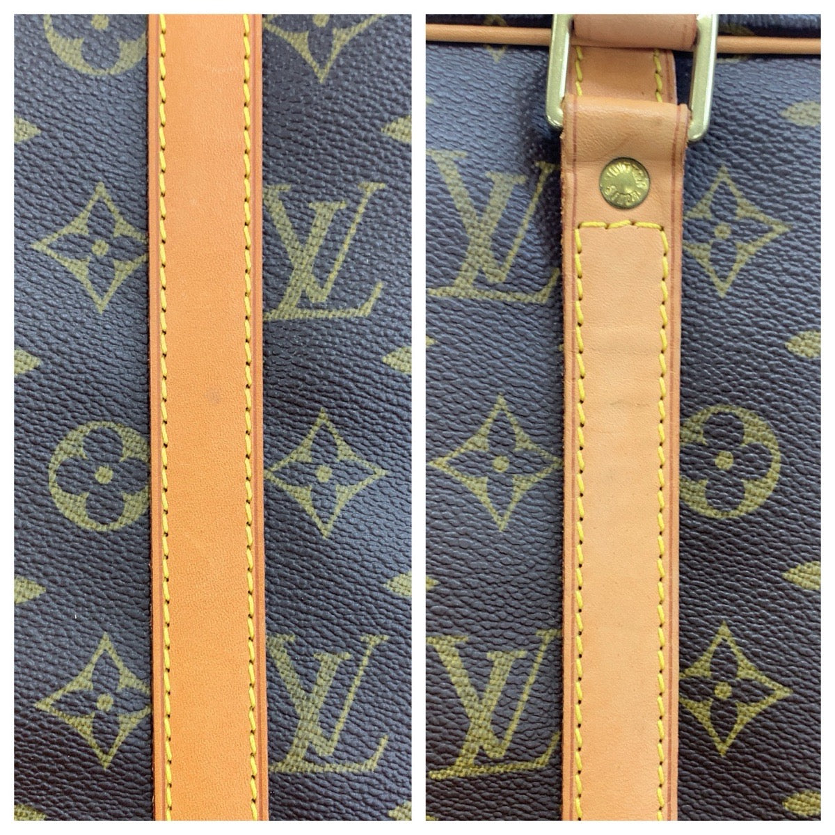 24552
LOUIS VUITTON ルイヴィトン モノグラム ポルトドキュマン ヴォワヤージュ ブラウン ゴールド金具 PVC / レザー M53361 ビジネスバッグ ブリーフケース メンズ ABP65