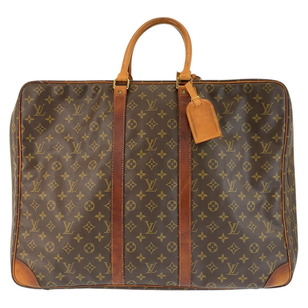 24553
LOUIS VUITTON ルイヴィトン モノグラム シリウス 55 ブラウン ゴールド金具 PVC / レザー M41404 ボストンバッグ 旅行バッグ メンズ B40