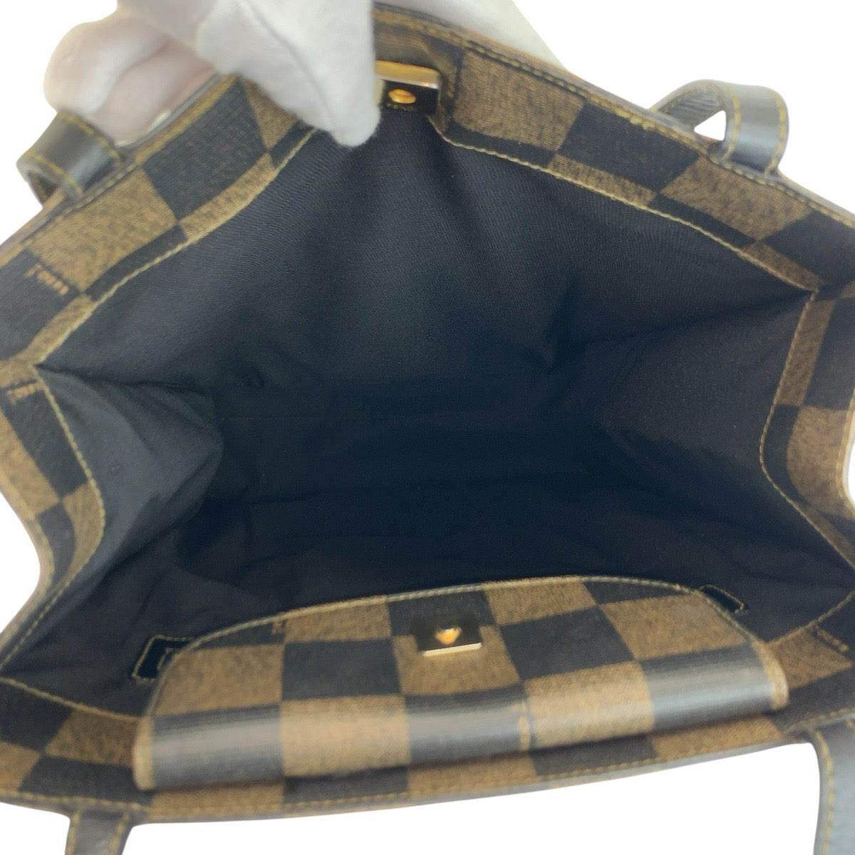 24560
FENDI フェンディ ヴィンテージ ペカン ブラウン ブラック PVC 279 259930 963 トートバッグ ショルダーバッグ レディース ABP40