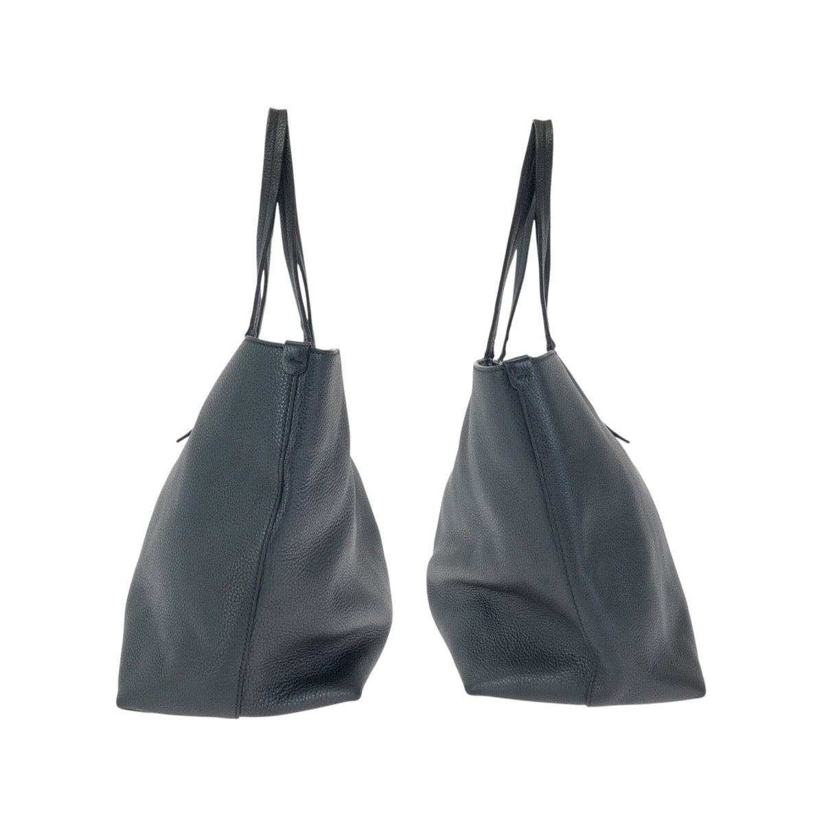 24561
Salvatore Ferragamo サルヴァトーレフェラガモ ガンチーニ ブラック 黒 シルバー金具 レザー AU-21/B502 トートバッグ レディース ABP12