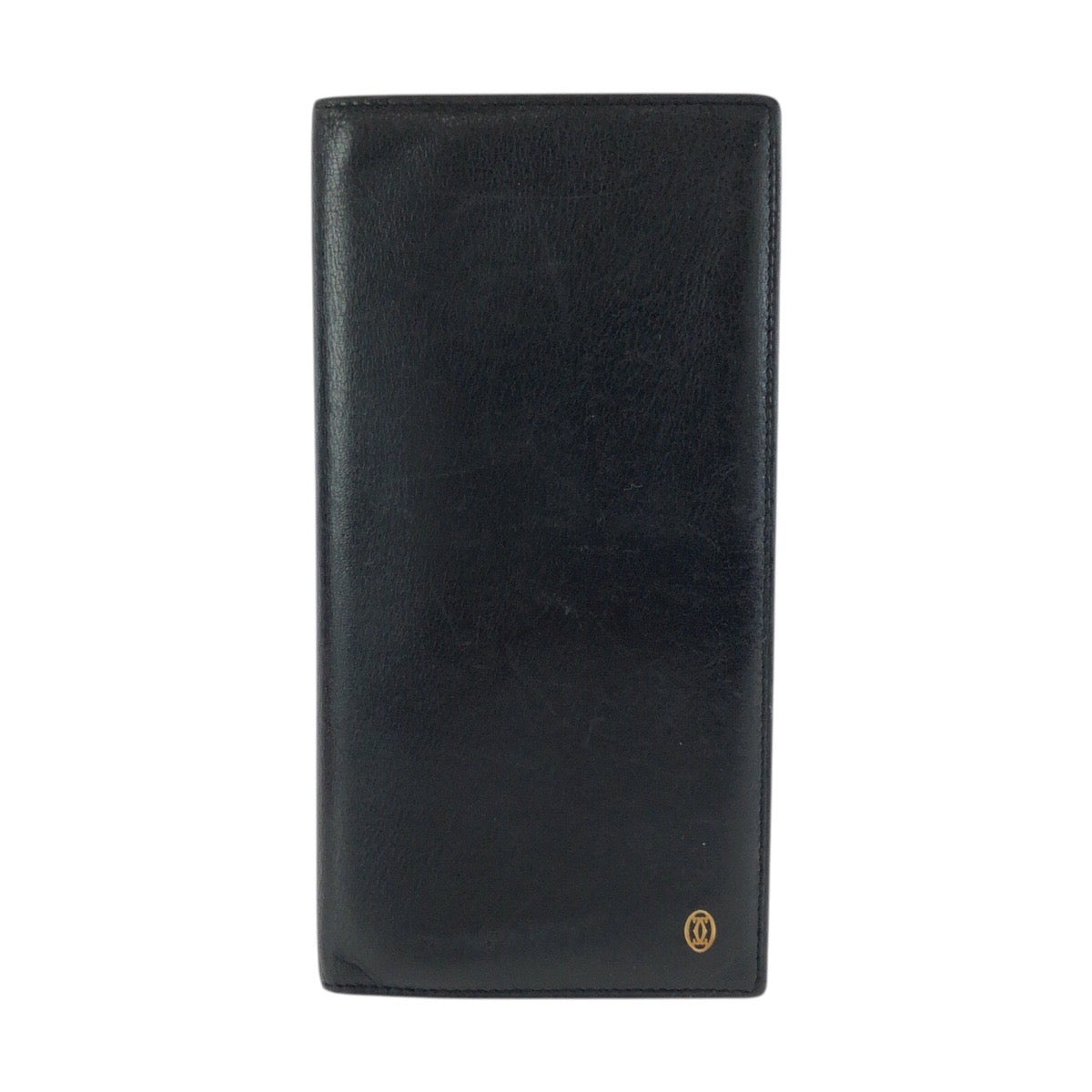 24566
CARTIER カルティエ パシャ ドゥ カルティエ ブラック 黒 ゴールド金具 レザー 長財布 ロングウォレット メンズ AB7