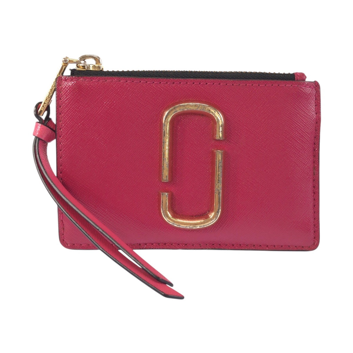 24574
MARC JACOBS マークジェイコブス ピンク レッド ゴールド金具 レザー M0013359 コインケース フラグメントケース レディース AB3