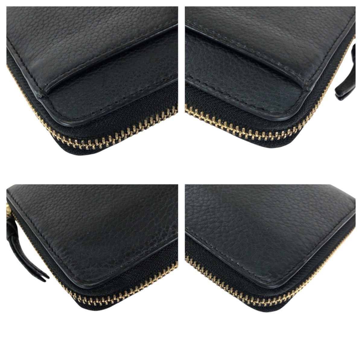 24576
Tory Burch トリーバーチ ロゴ ブラック 黒 ゴールド金具 レザー 長財布 ラウンドファスナー レディース AB3