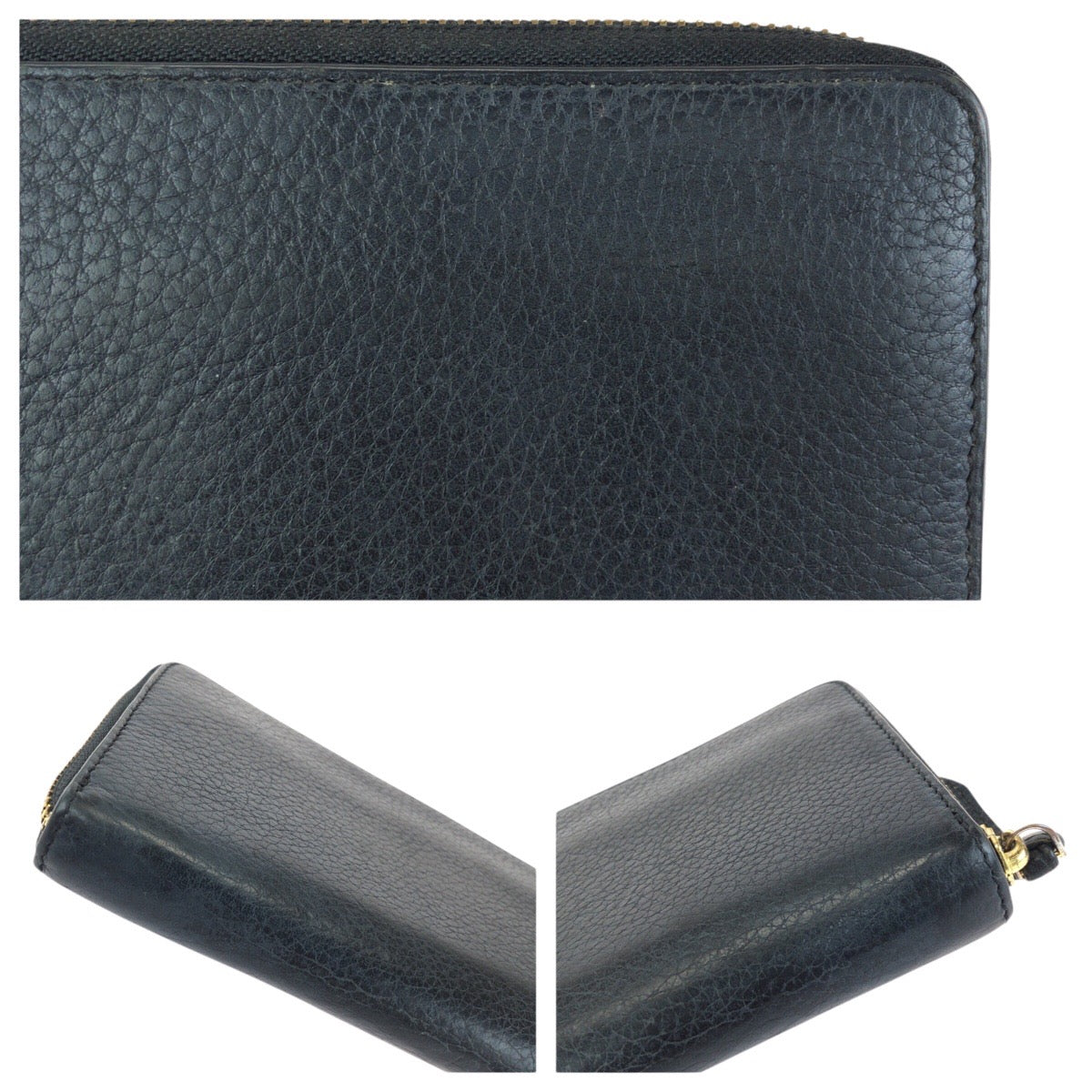 24576
Tory Burch トリーバーチ ロゴ ブラック 黒 ゴールド金具 レザー 長財布 ラウンドファスナー レディース AB3