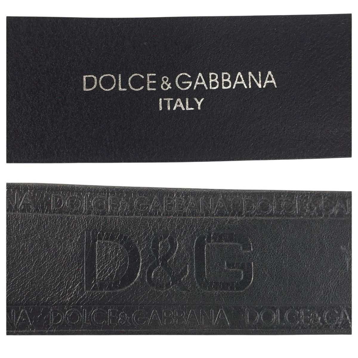 24585
DOLCE&GABBANA ドルチェアンドガッバーナ 90cm ブラック 黒 シルバー金具 レザー ベルト メンズ AB7