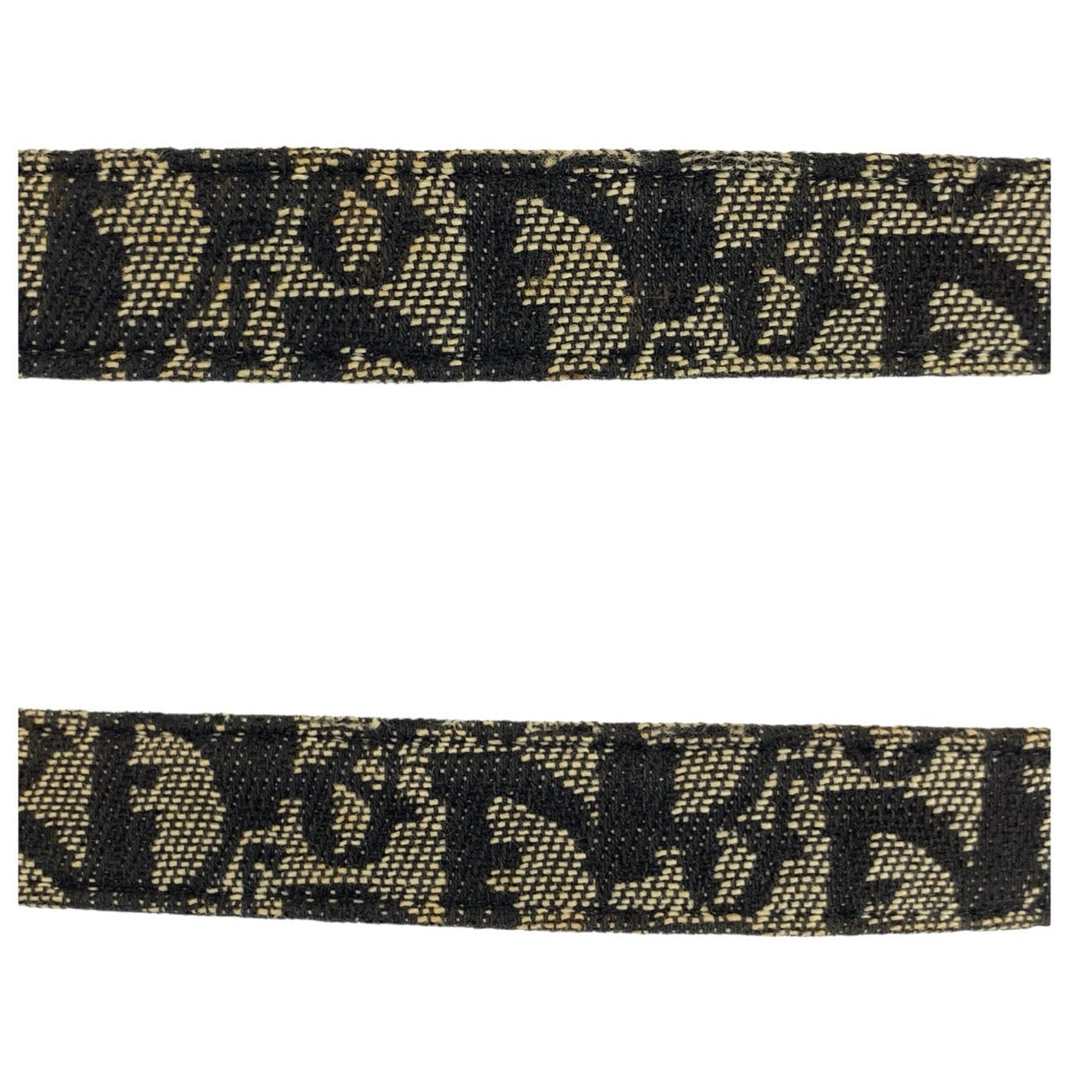 24587
Christian Dior クリスチャンディオール ヴィンテージ トロッター 75cm ネイビー シルバー金具 キャンバス / レザー ベルト レディース AB16