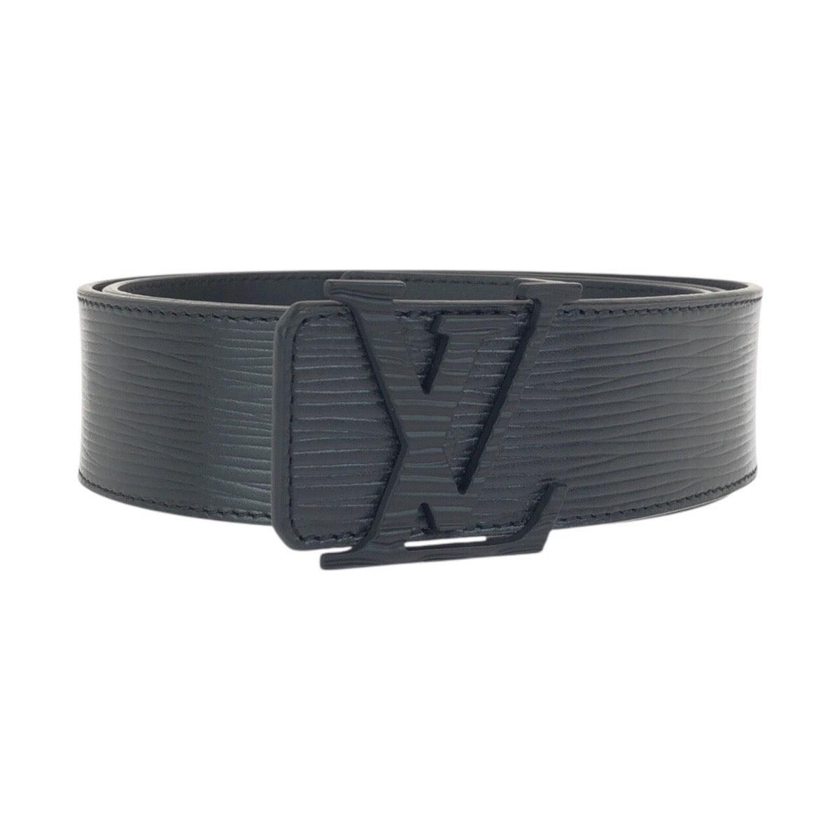 24591
LOUIS VUITTON ルイヴィトン エピ サンチュール LVイニシャル 90cm/36インチ ブラック 黒 ノワール レザー M9229 ベルト メンズ A42