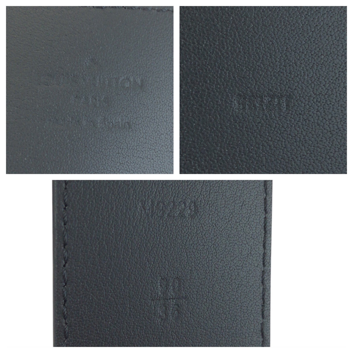 24591
LOUIS VUITTON ルイヴィトン エピ サンチュール LVイニシャル 90cm/36インチ ブラック 黒 ノワール レザー M9229 ベルト メンズ A42