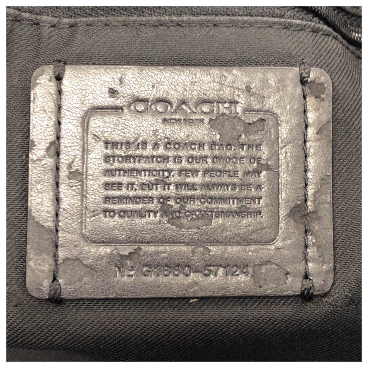 24604
COACH コーチ イーディー 2way ブラック 黒 ゴールド金具 レザー 57124 トートバッグ ショルダーバッグ レディース ABP10