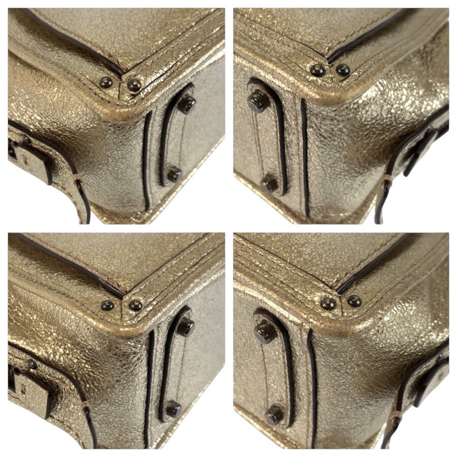 24607
COACH コーチ ドリーマー メタリックゴールド レザー G1892 38543 ハンドバッグ ショルダーバッグ 2way レディース ABP10
