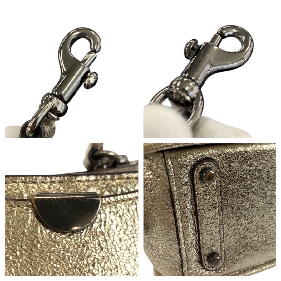 24607
COACH コーチ ドリーマー メタリックゴールド レザー G1892 38543 ハンドバッグ ショルダーバッグ 2way レディース ABP10