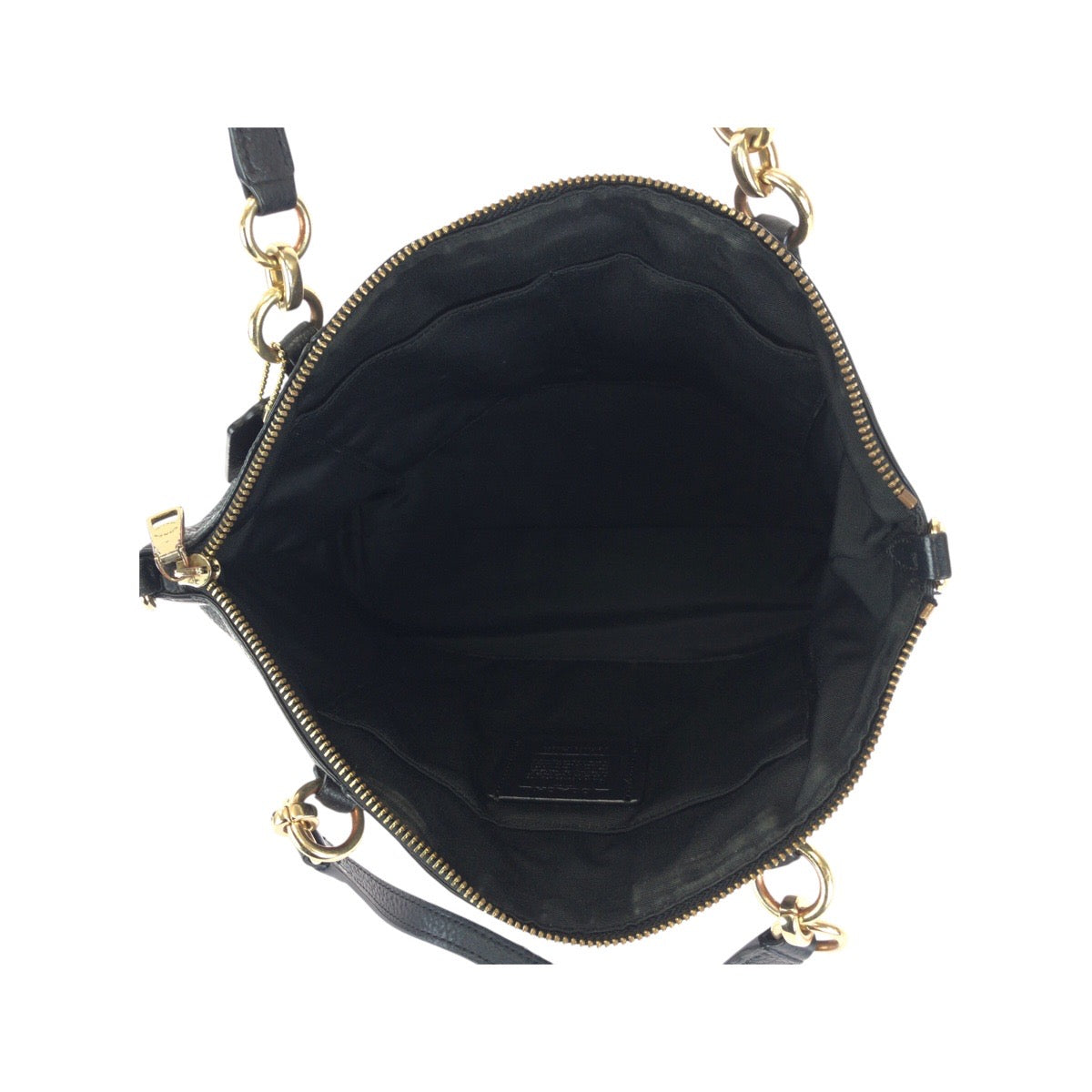 24617
COACH コーチ スモールケルシー ブラック 黒 ゴールド金具 レザー F28993 トートバッグ ハンドバッグ レディース AB7