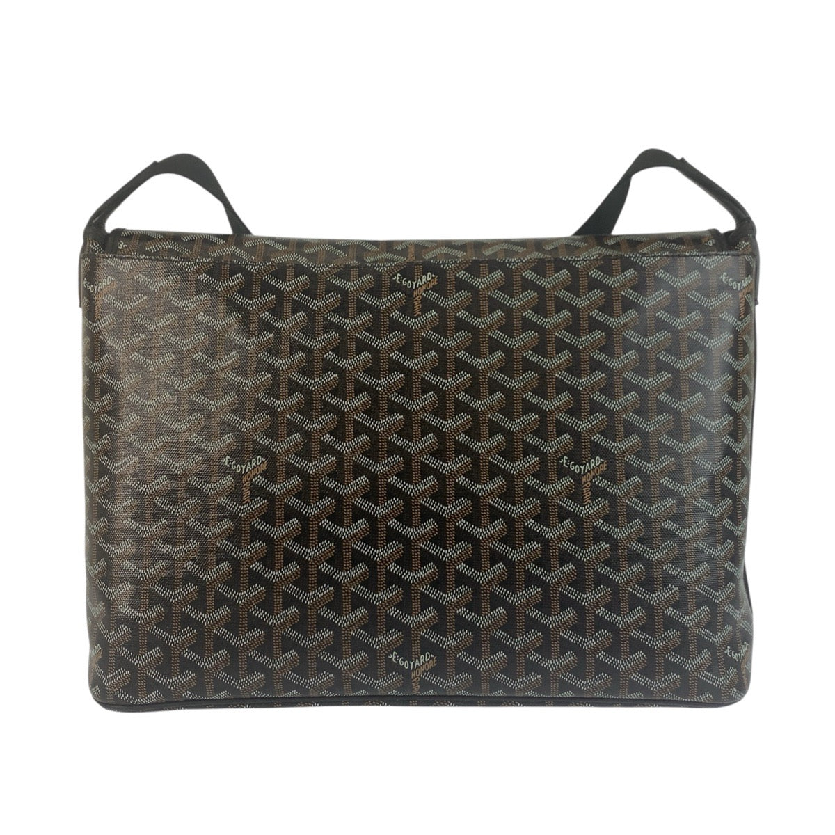 24633
GOYARD ゴヤール カペシアンMM ブラック 黒 PVC ショルダーバッグ メッセンジャーバッグ メンズ S310