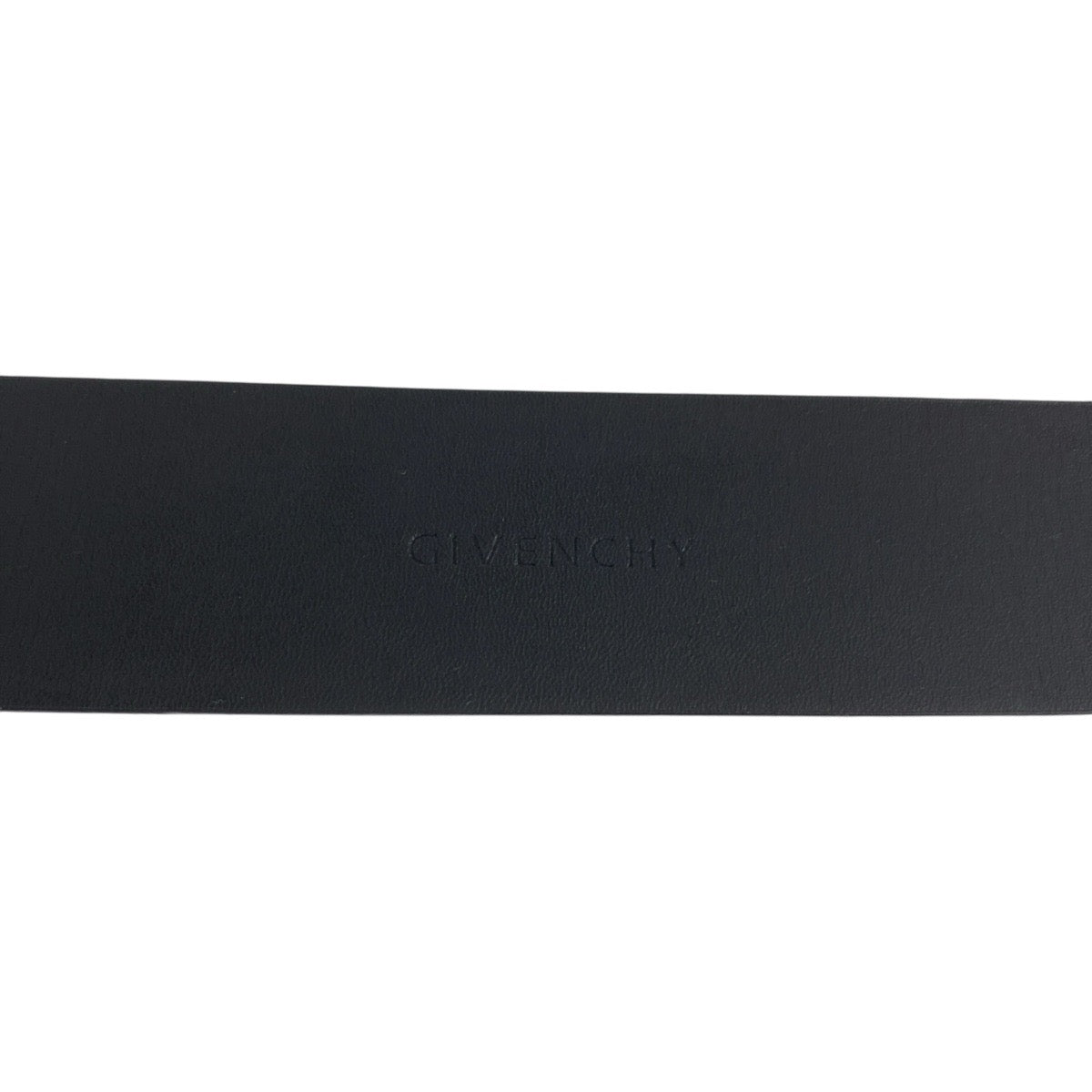 24635
GIVENCHY ジバンシィ ロゴ ブラック 黒 レザー ベルト メンズ ABP20